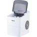 Hicon Ice Maker With handle and double buttons White HZB-16M ماكينة صنع مكعبات الثلج