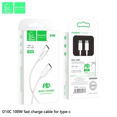 Denmen D10C Quick charge type C to Type C cable