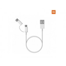mi 2 in 1 cable micro usb to type c